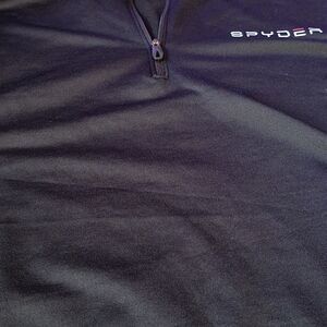 Spyder Black Quarter-Zip Pullover